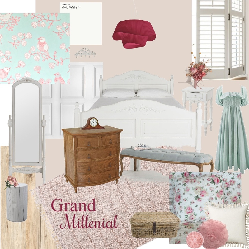 Grand Millenial Mood Board by Ayesha on Style Sourcebook