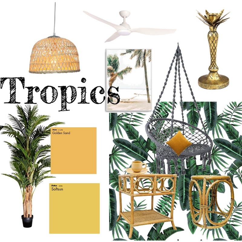 Tropical breeze Mood Board by taylawub on Style Sourcebook