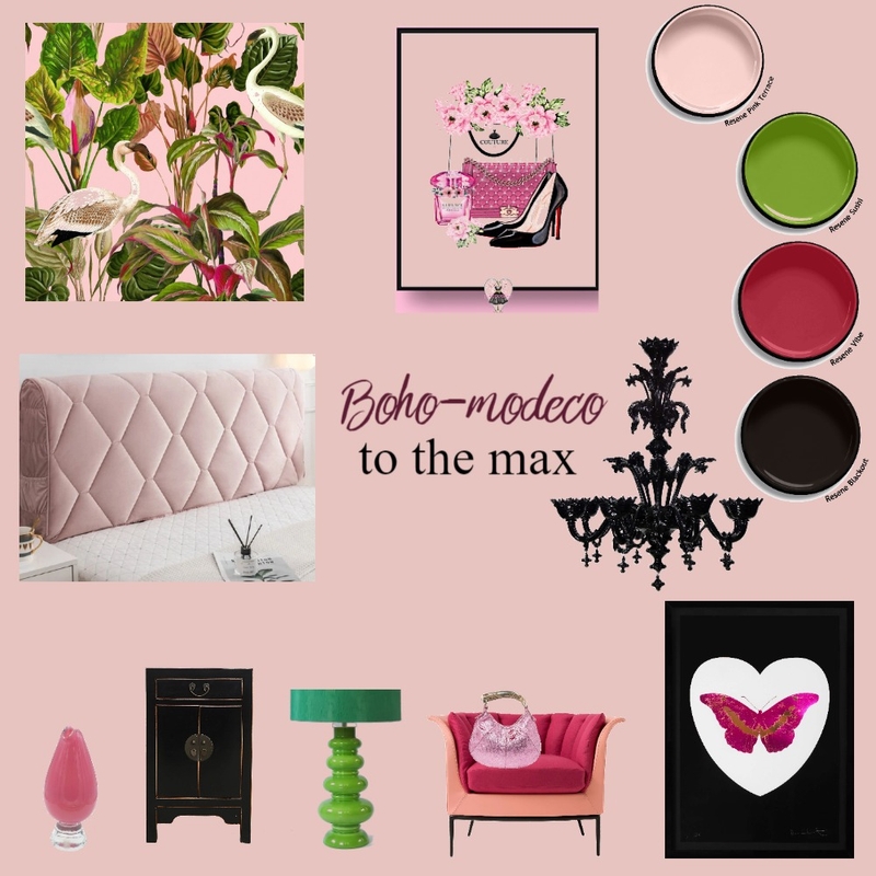 Maximalist hotel bedroom Mood Board by G3ishadesign on Style Sourcebook
