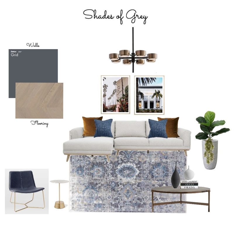 SHADES OF GREY. Mood Board by Organised Design by Carla on Style Sourcebook