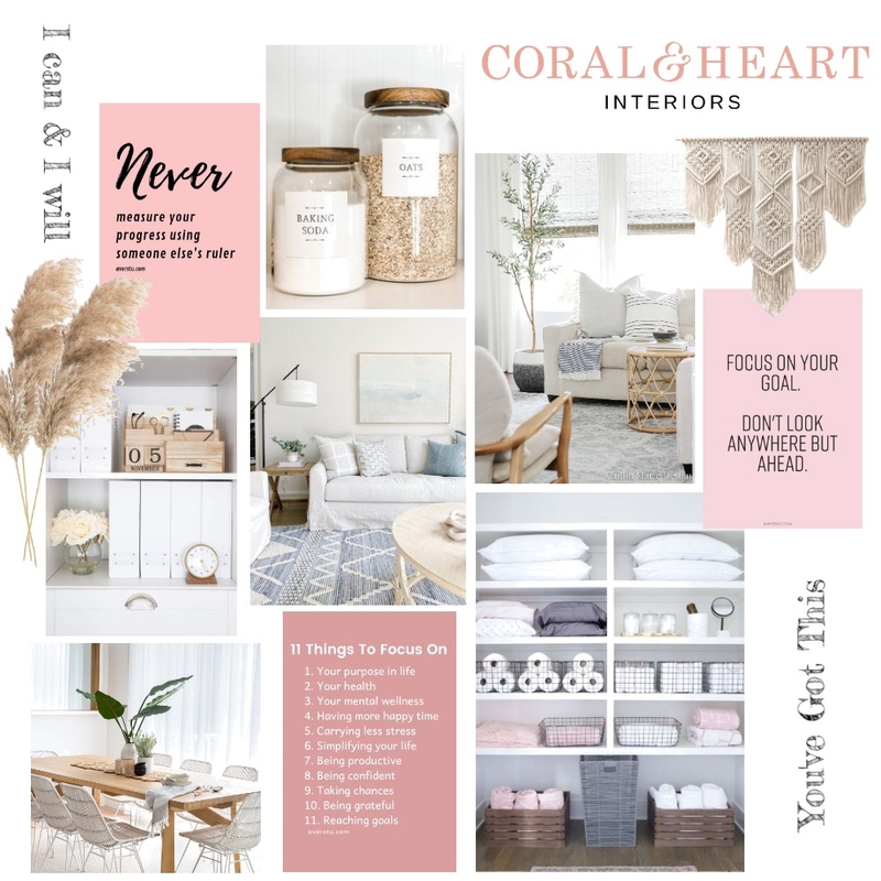 Vision Board v2 Mood Board by Coral & Heart Interiors on Style Sourcebook