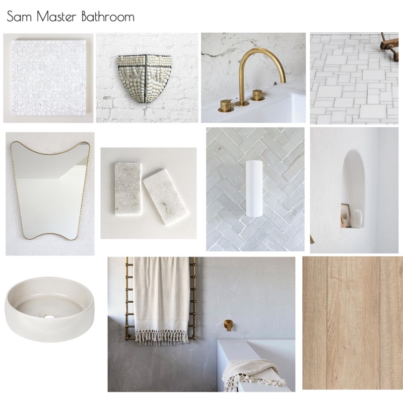 Sam | Master Bathroom | Walk In Mood Board by RACHELCARLAND on Style Sourcebook