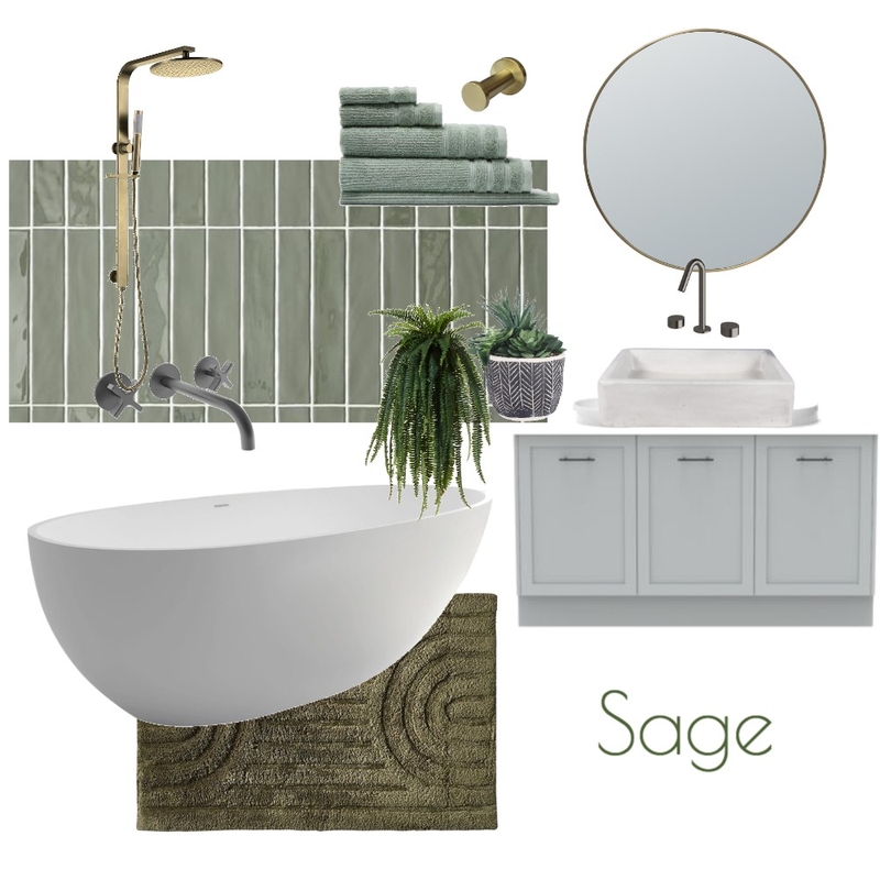 Sage Green Mood Board by izzyrubins on Style Sourcebook