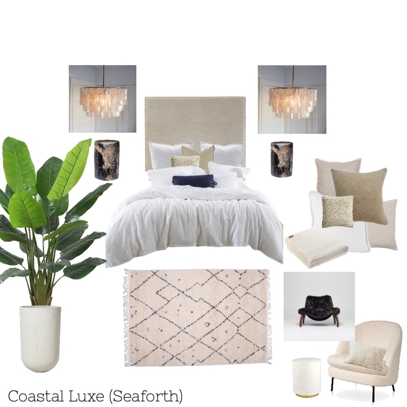 Coastal Luxe Mood Board by Karla Garchitorena on Style Sourcebook