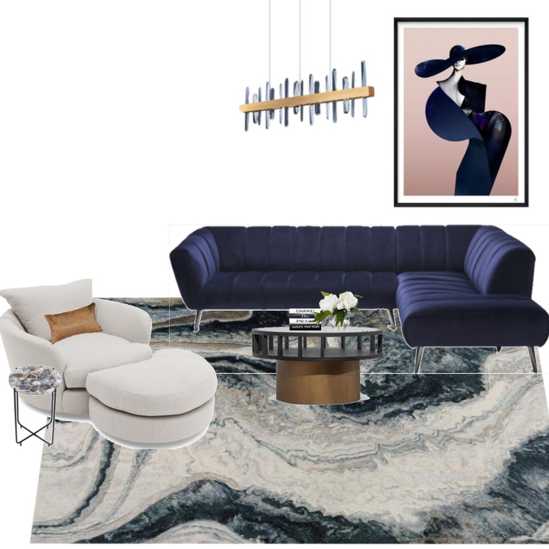 Lindas Living 2 Mood Board by staged design on Style Sourcebook