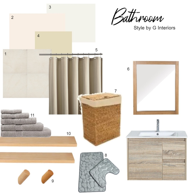 Neutral Bedroom Mood Board by Gia123 on Style Sourcebook