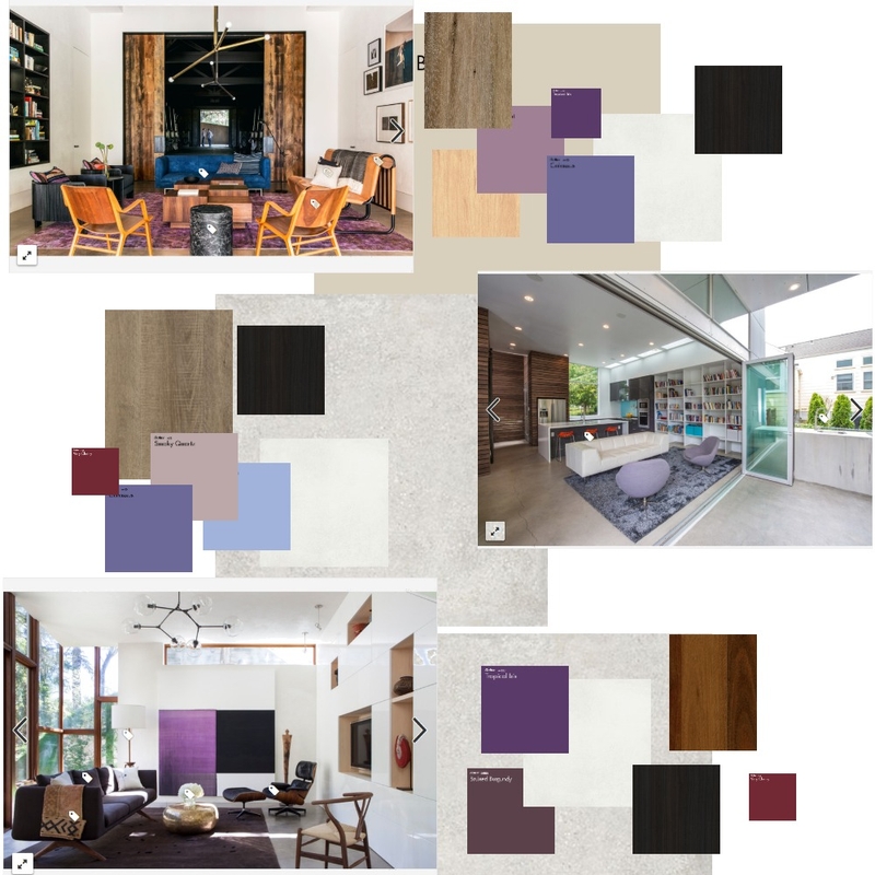 concrete floor with purple Mood Board by jessytruong on Style Sourcebook