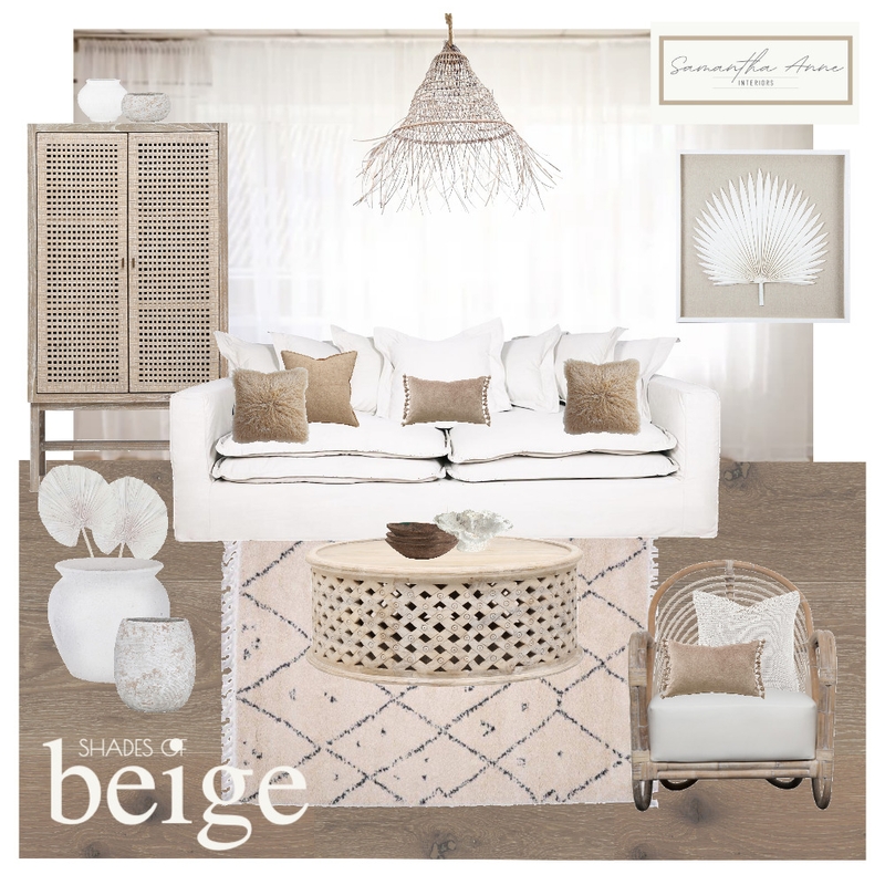 Shades of Beige Mood Board by Samantha Anne Interiors on Style Sourcebook