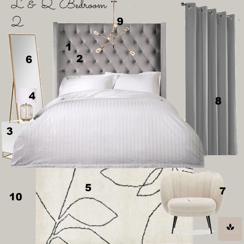 Lebo & Q Bedroom 2 Mood Board by Nuria on Style Sourcebook