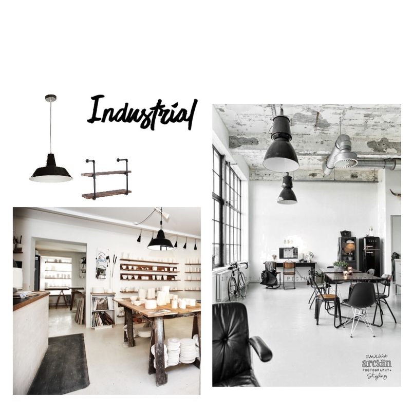 Industrial Mood Board by Adi Kariv on Style Sourcebook