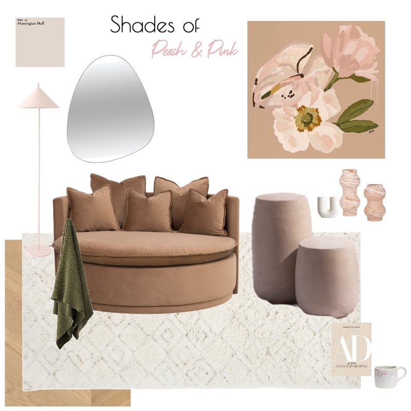 Pink & Peach #Wanderintowinter Mood Board by Mood Collective Australia on Style Sourcebook