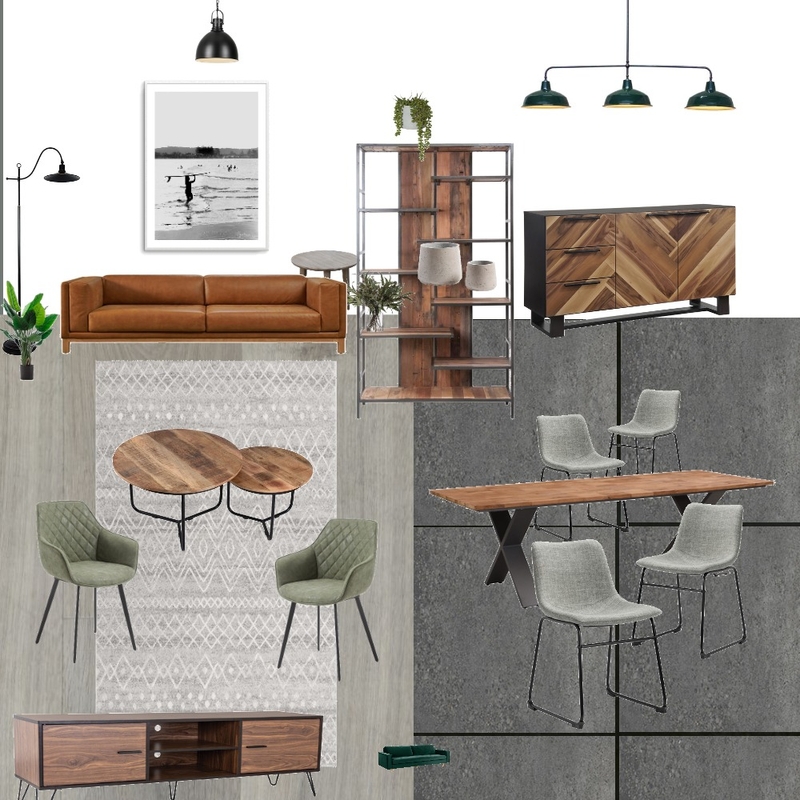 Green industrial design 5 Mood Board by Denis K on Style Sourcebook