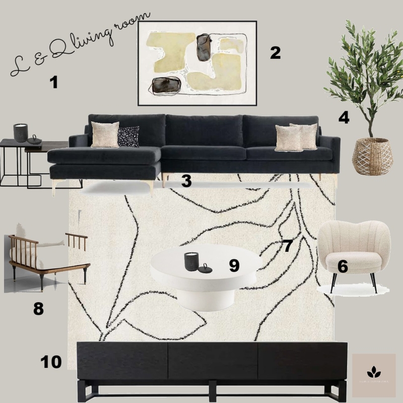 Lebo & Q's Living room 4 Mood Board by Nuria on Style Sourcebook