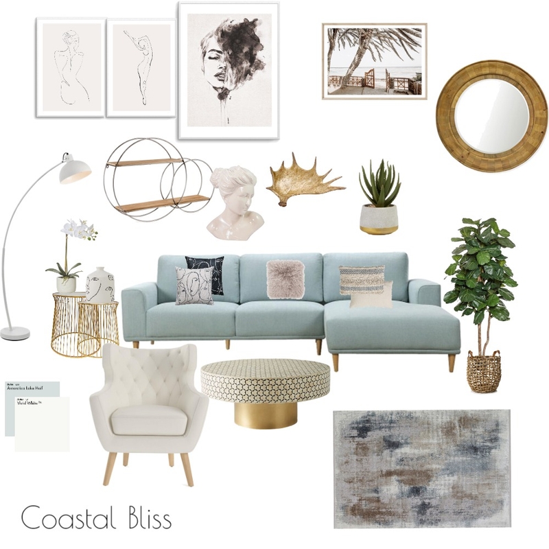 Coastal Bliss Mood Board by BS interior and design on Style Sourcebook
