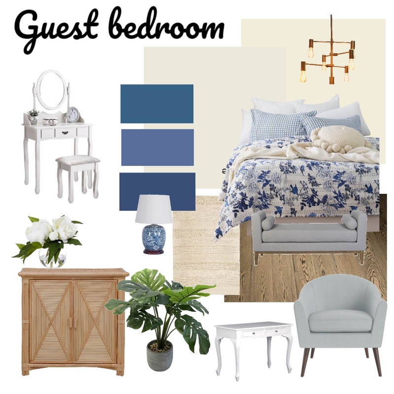 Guest bedroom Mood Board by Larissabo on Style Sourcebook