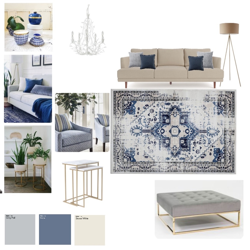MIRA 5 BLUE New Ottoman Mood Board by Dorothea Jones on Style Sourcebook