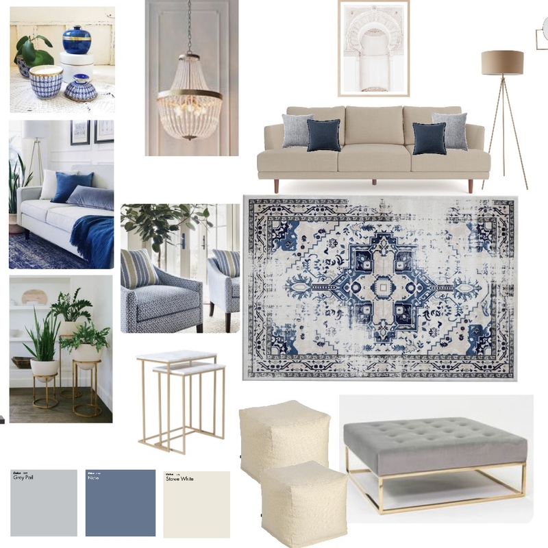 MIRA 5 BLUE Final 3 - artwork Mood Board by Dorothea Jones on Style Sourcebook