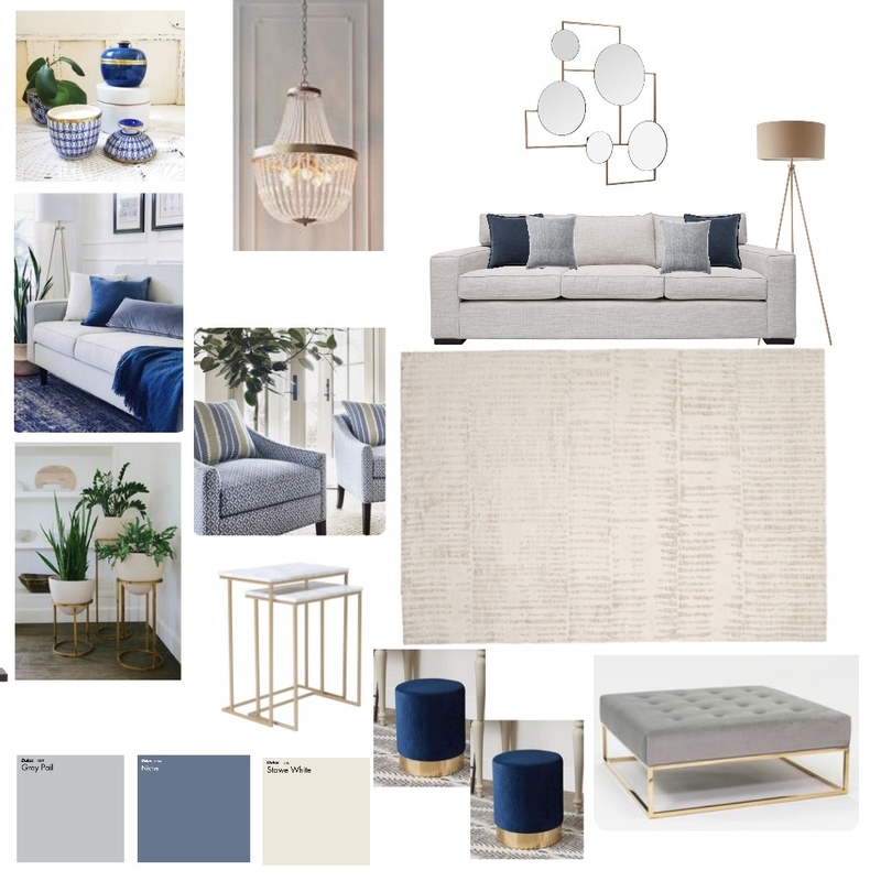 MIRA 5 BLUE Final 3 - Plain rug Mood Board by Dorothea Jones on Style Sourcebook