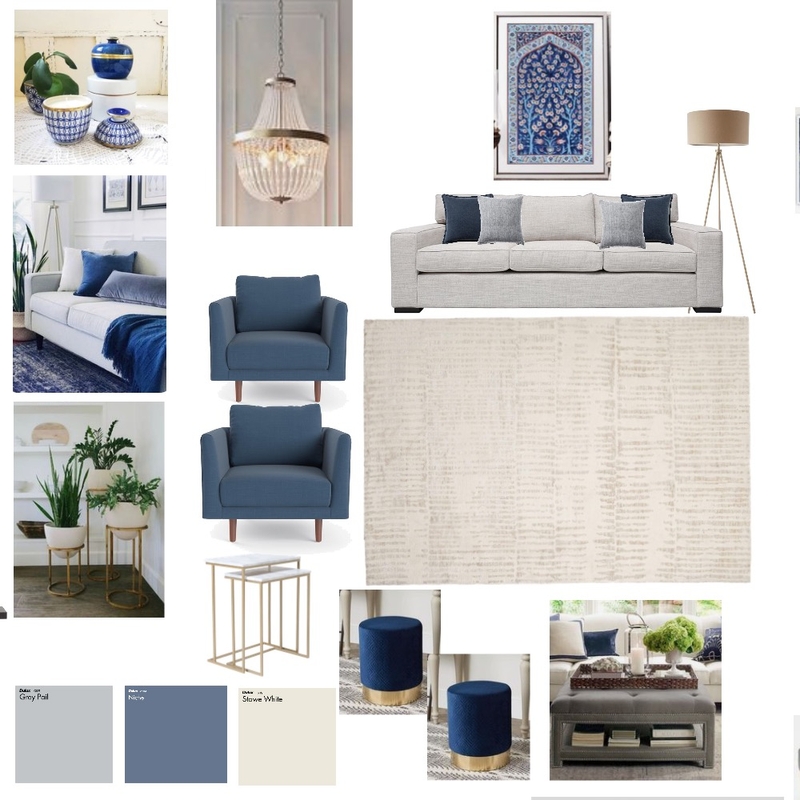 MIRA 5 BLUE Final 3 - Plain rug artwork5 Mood Board by Dorothea Jones on Style Sourcebook