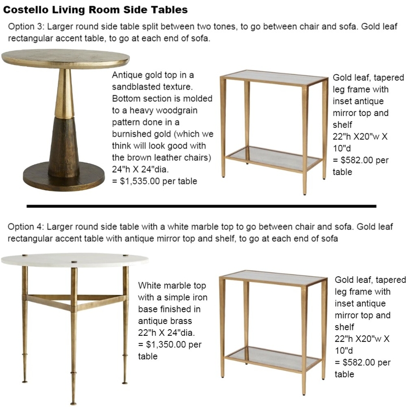 costello lr side tables2 Mood Board by Intelligent Designs on Style Sourcebook