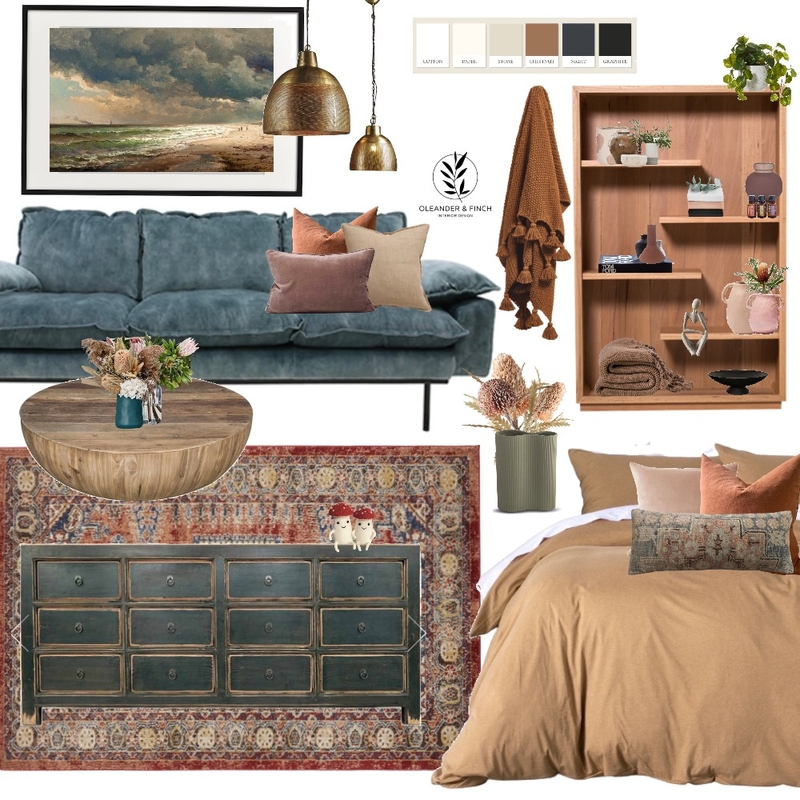 Living room Mood Board by Oleander & Finch Interiors on Style Sourcebook