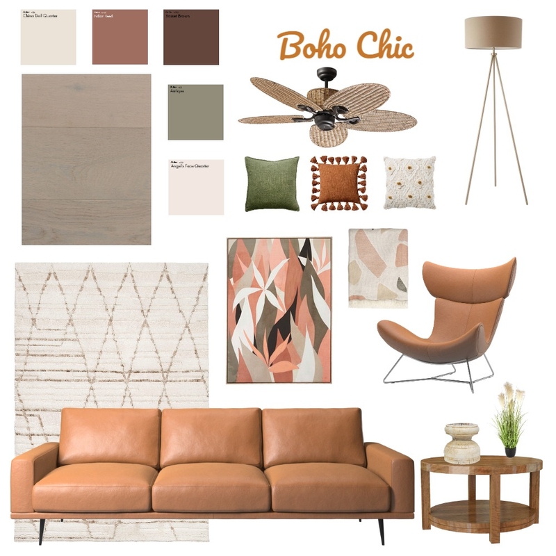 Boho Chic Mood Board by AnjaliMurray on Style Sourcebook