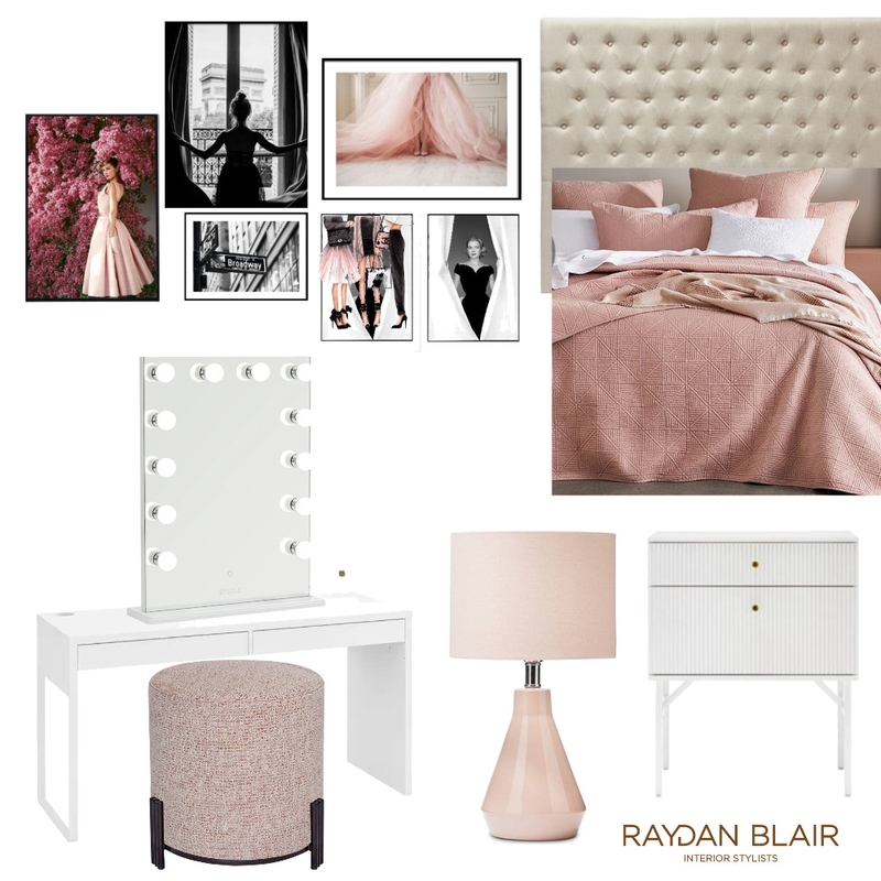 Girls bedroom Mood Board by RAYDAN BLAIR on Style Sourcebook