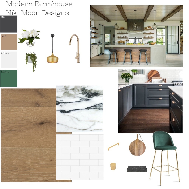Modern Farmhouse Mood Board by NikiMoon on Style Sourcebook