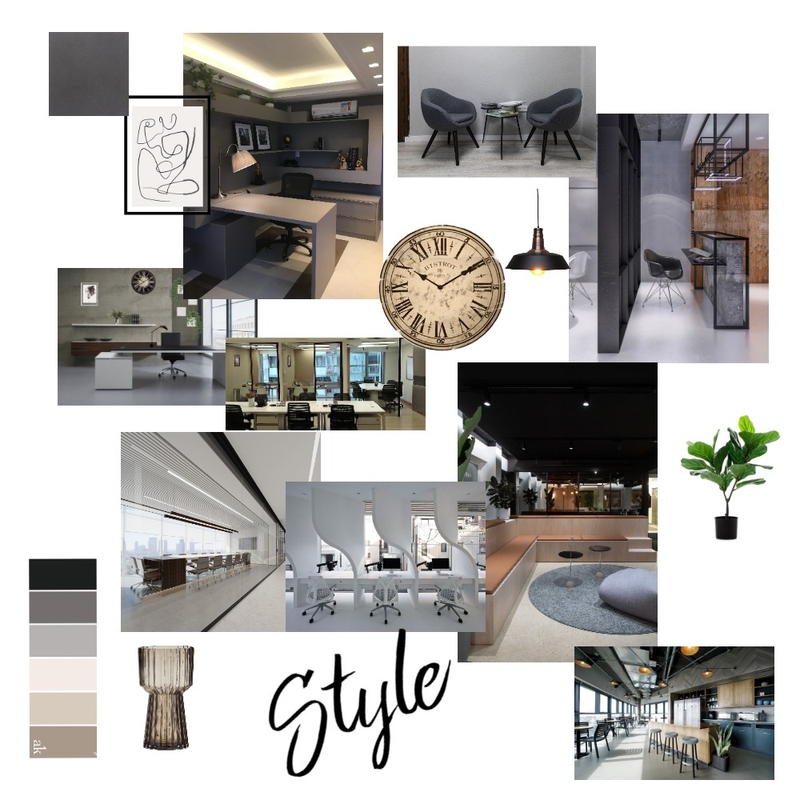 oficina Mood Board by Andreaa on Style Sourcebook