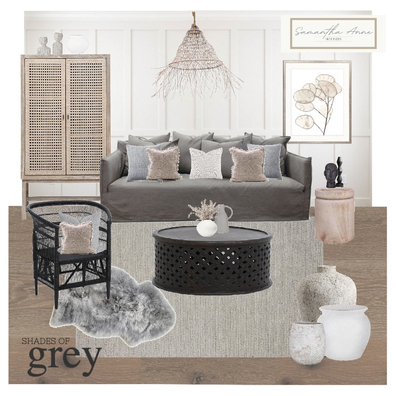 Shades of Grey Mood Board by Samantha Anne Interiors on Style Sourcebook