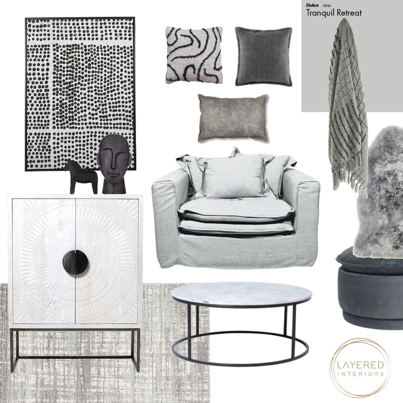 Shades of Grey Mood Board by Layered Interiors on Style Sourcebook