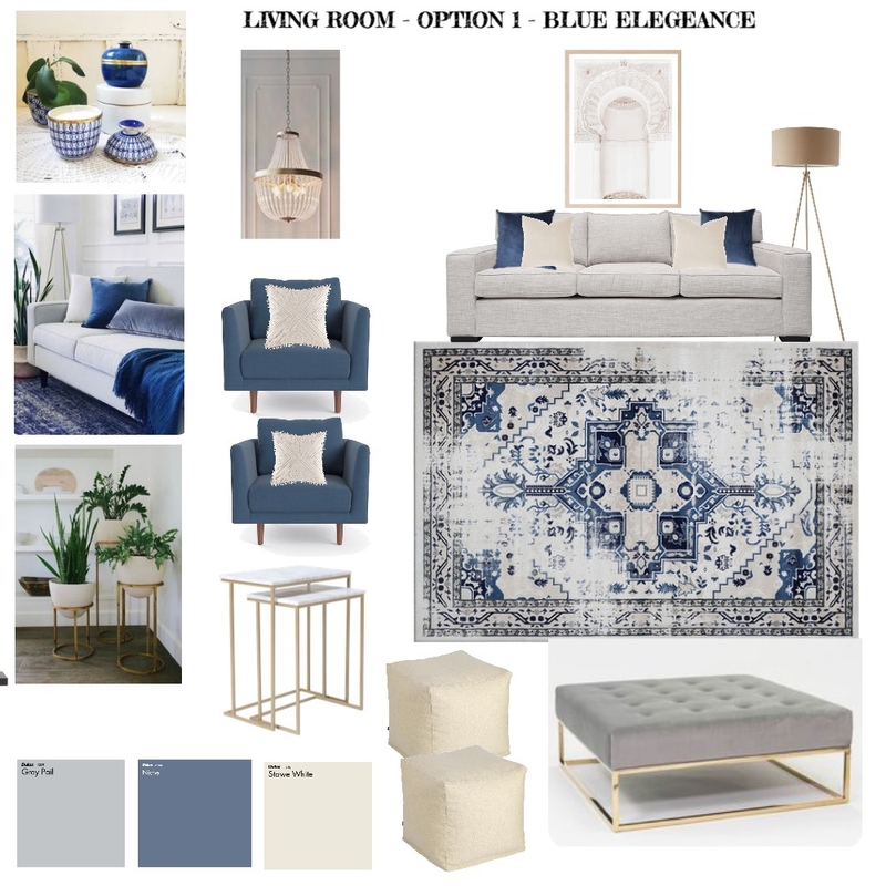MIRA 5 BLUE Final 3 - artwork plain Mood Board by Dorothea Jones on Style Sourcebook