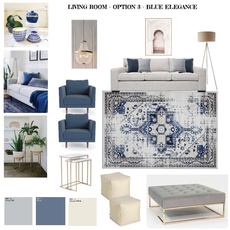 MIRA 5 BLUE Final 3 - ARTWORK Mood Board by Dorothea Jones on Style Sourcebook