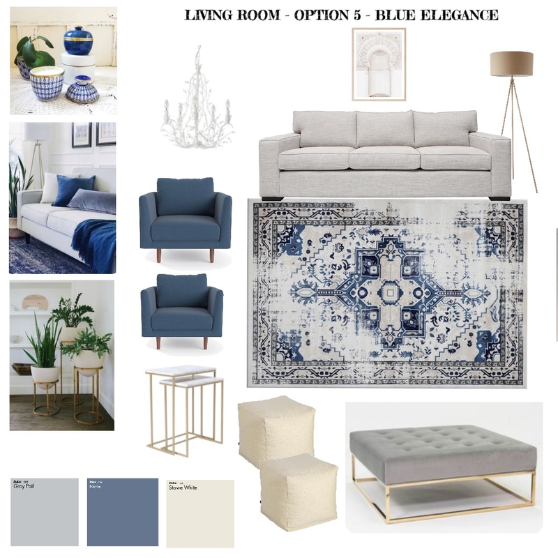 MIRA 5 BLUE Final 3 - artwork plain Mood Board by Dorothea Jones on Style Sourcebook