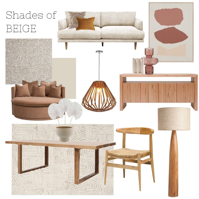 Shades of Beige Mood Board by The Ginger Stylist on Style Sourcebook