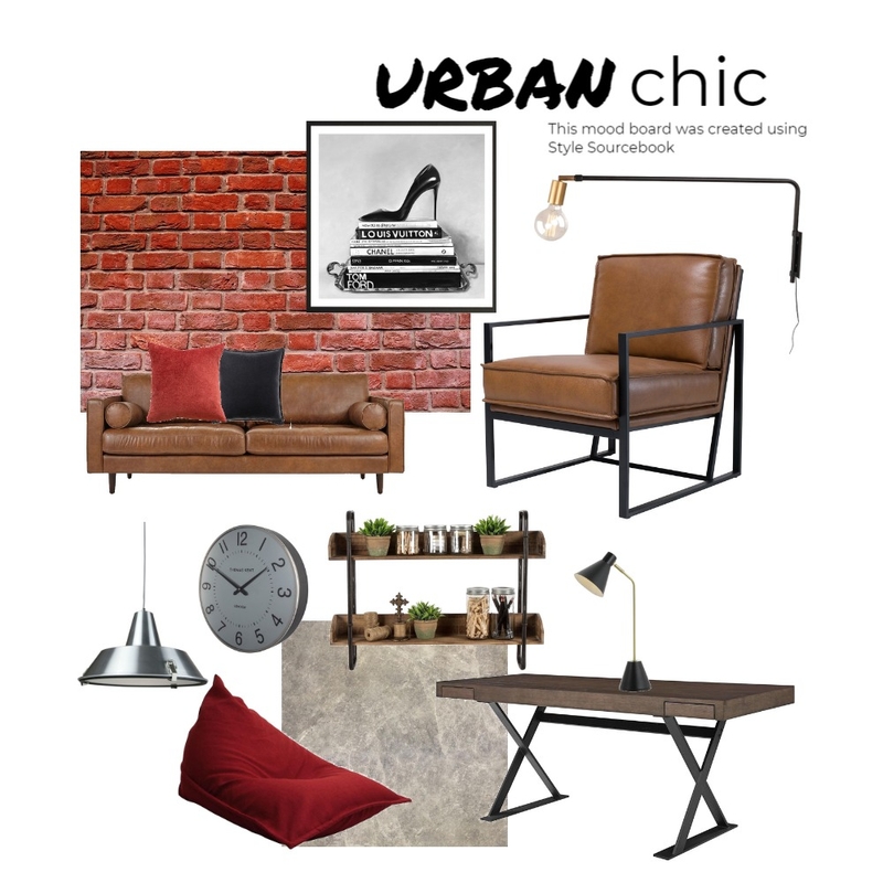 Urban Chic Mood Board by Keigo on Style Sourcebook