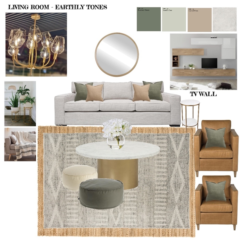 Moodboard - Earthy Tones LEATHER CHAIR Mood Board by Dorothea Jones on Style Sourcebook
