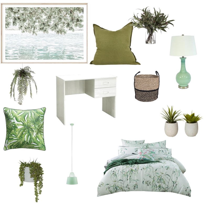 Jungle bedroom Mood Board by autumn.moon on Style Sourcebook