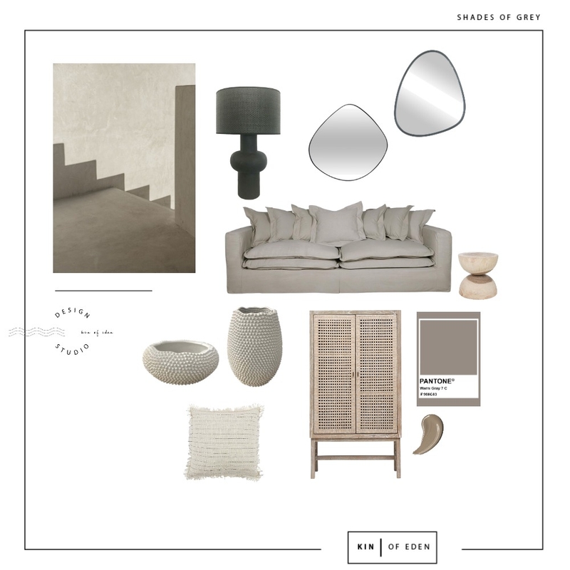 shades of grey Mood Board by Kin of Eden on Style Sourcebook