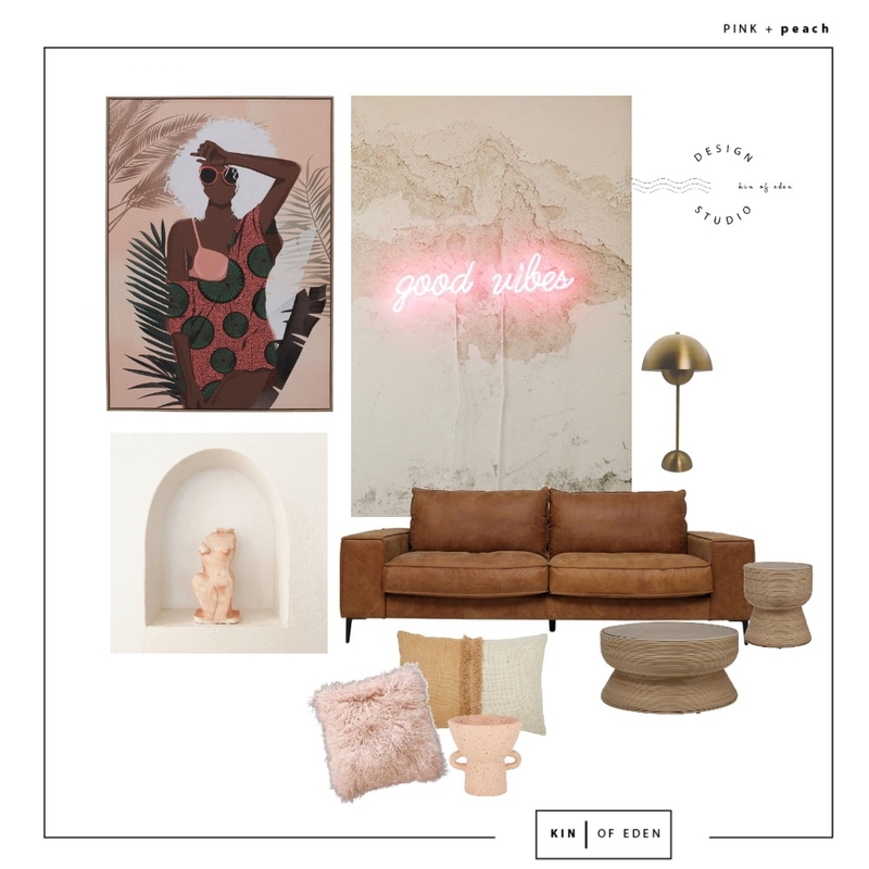 Shades of pink Mood Board by Kin of Eden on Style Sourcebook