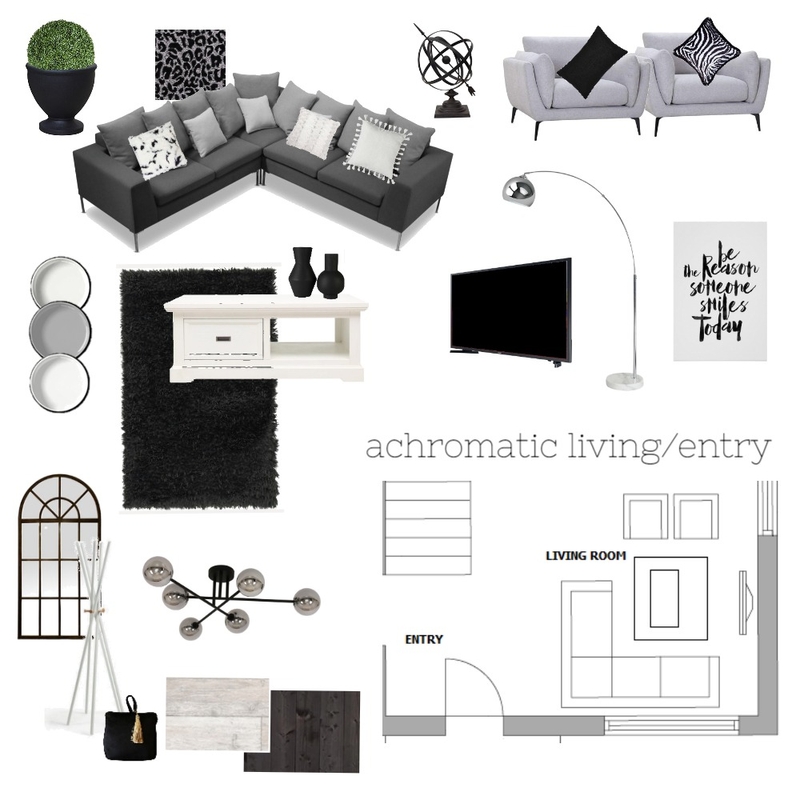 Living/Entry Mood Board by nicstew on Style Sourcebook