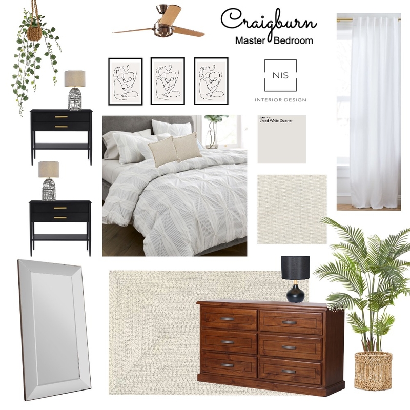 Craigburn -Master Bedroom (option F) Mood Board by Nis Interiors on Style Sourcebook
