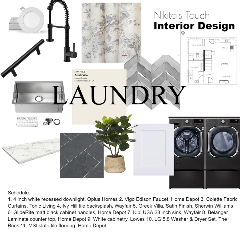 Laundry module 9 Mood Board by ns100s on Style Sourcebook