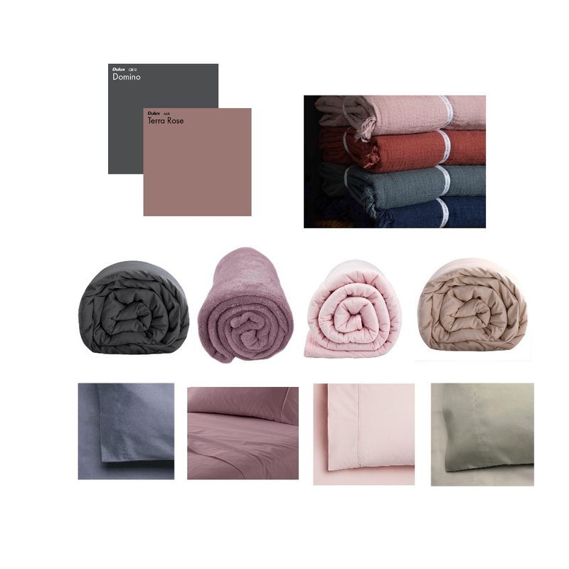 Bedding Mood Board by Mary Helen Uplifting Designs on Style Sourcebook