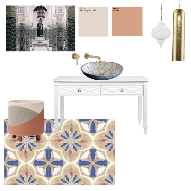 Moroccan Moodboard Mood Board by Tomarchio Designs on Style Sourcebook