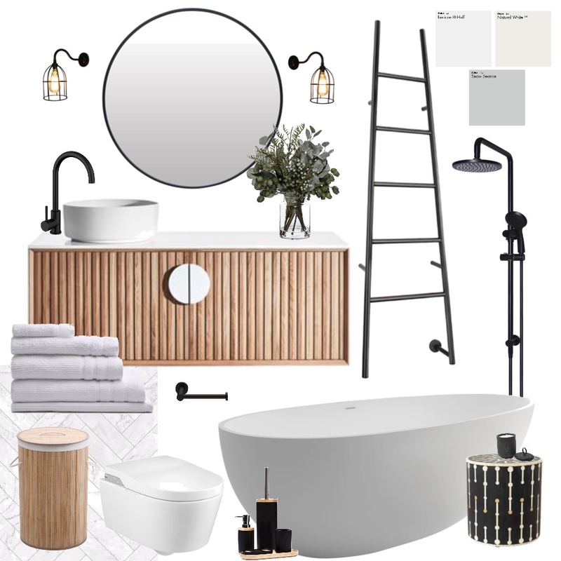 Modern Bathroom Mood Board by Adann on Style Sourcebook