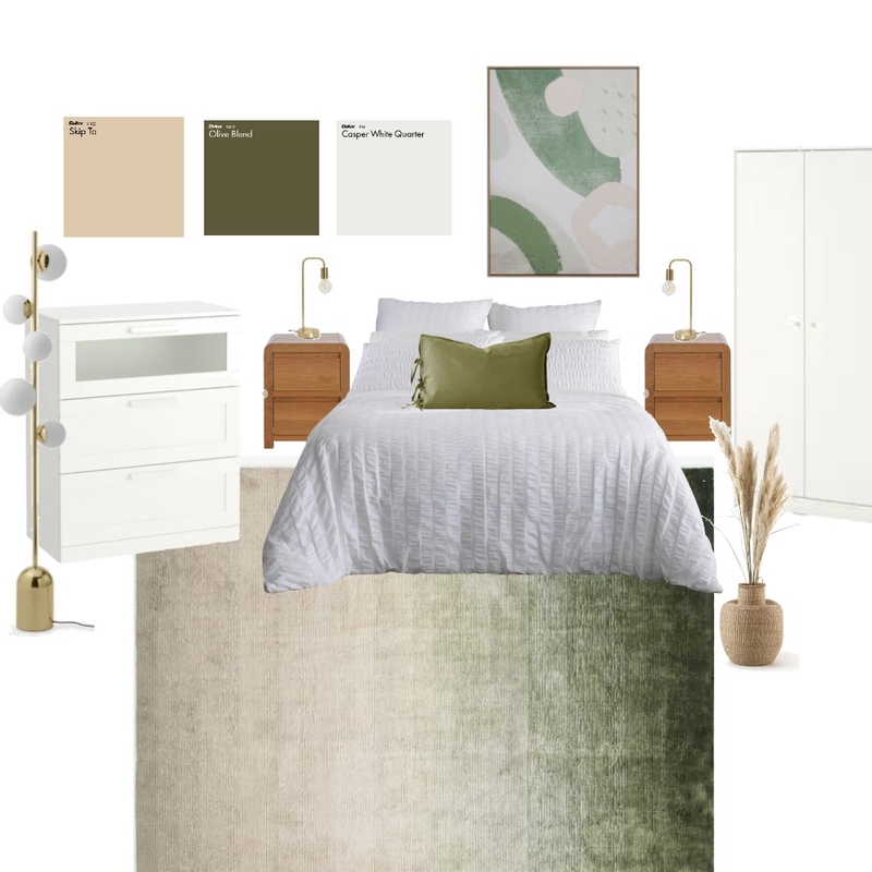 Bedroom green&pink Mood Board by ADesignAlice on Style Sourcebook
