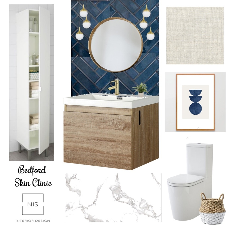 Bedford Skin Clinic - Bathroom (option A) Mood Board by Nis Interiors on Style Sourcebook
