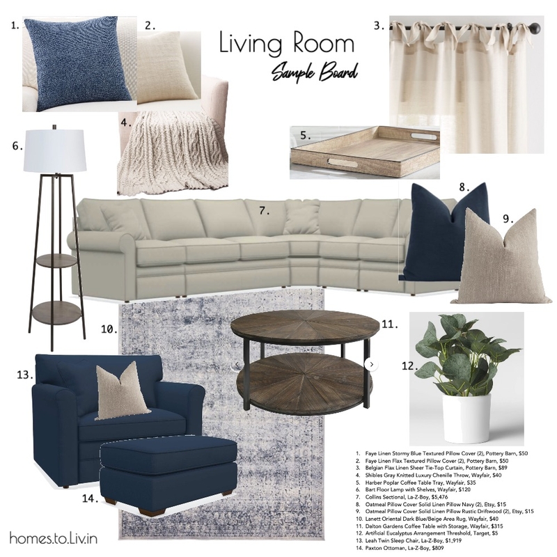 Susan Sabo Living Room Sample Board Mood Board by Homes to Liv In on Style Sourcebook