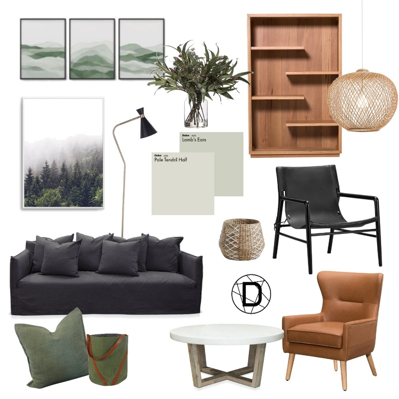 Sophisticated Green Mood Board by Designingly Co on Style Sourcebook